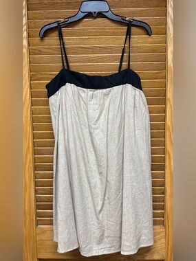Abercrombie & Fitch Black and Beige Romper